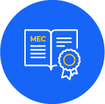 Cursos autorizados<br/>pelo MEC